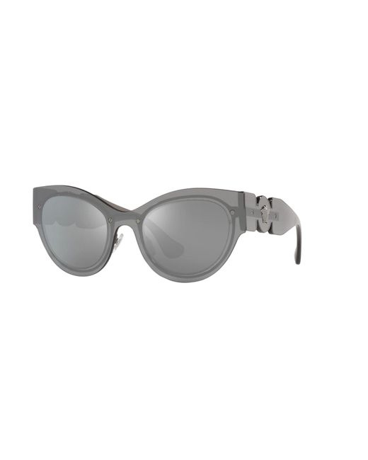 Versace Gray Sunglasses