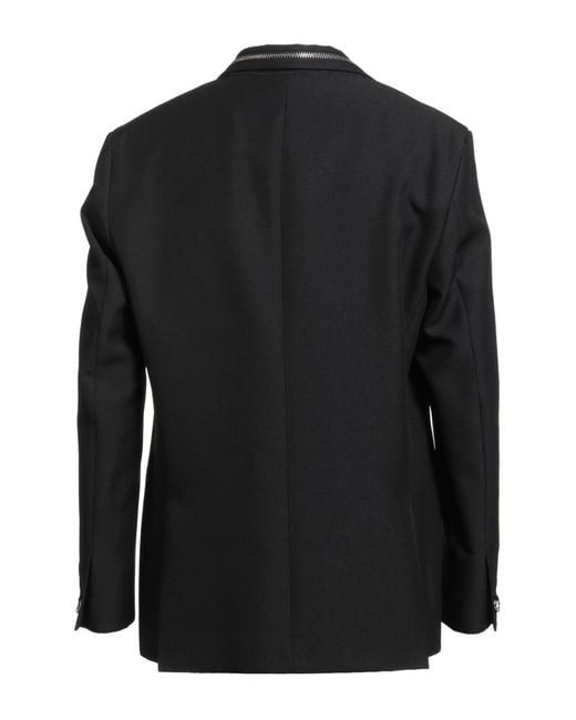 Versace Jeans Couture Black Blazer Polyester for men