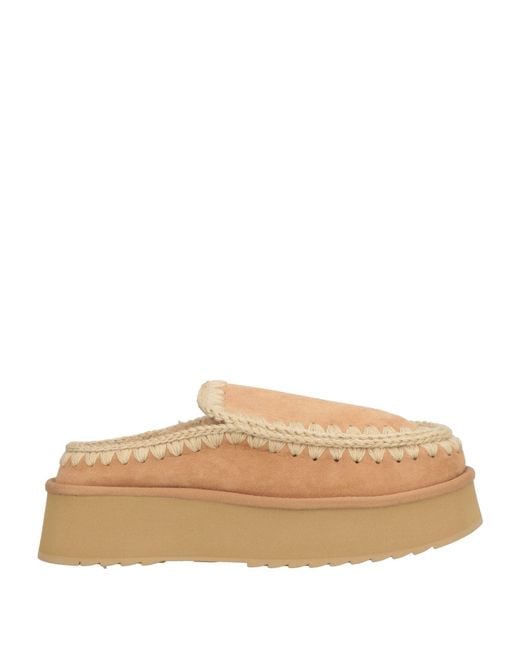 Mou Natural Mules & Clogs