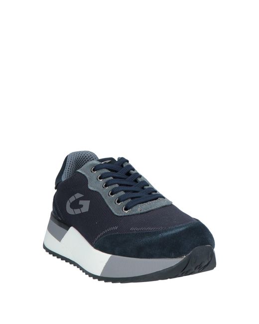 Alberto Guardiani Blue Trainers for men