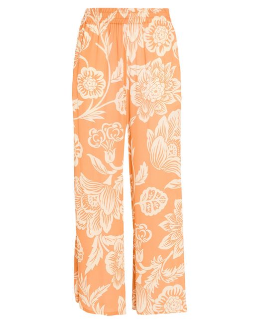 19.70 Nineteen Seventy Orange Pants Viscose