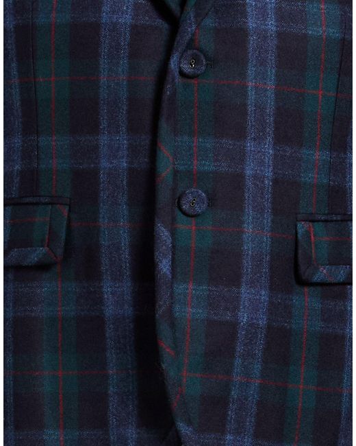 Thom Browne Blue Blazer Wool, Cashmere for men