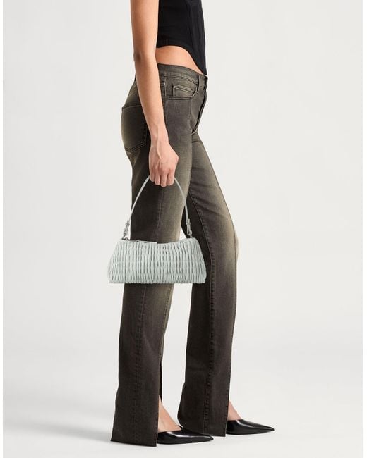 Calvin Klein Metallic Handbag Polyurethane