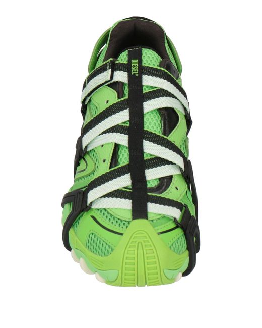 Zapatillas de zapatillas prototipo de DIESEL de hombre de color Green