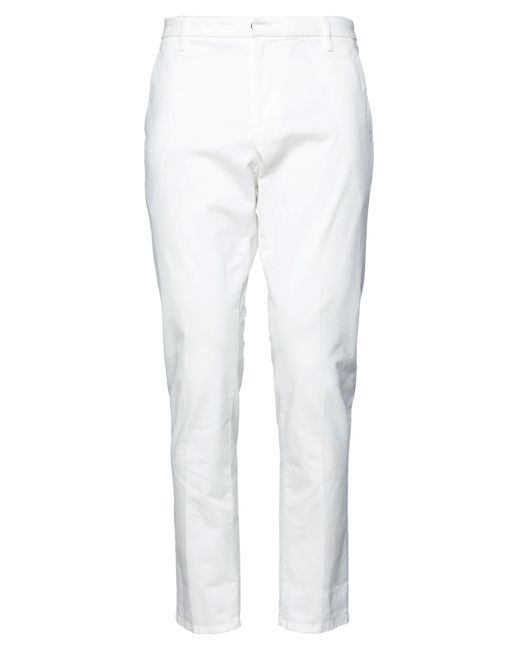 Dondup White Trouser for men