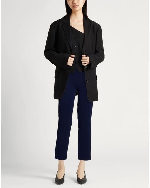 Aspesi Blue Pants Triacetate, Polyester