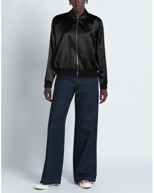 gavroche paris Black Jacket Polyester, Elastane