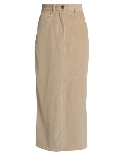 Gonna Midi di Weekend by Maxmara in Natural