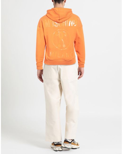 Moschino Sweatshirt in Orange für Herren