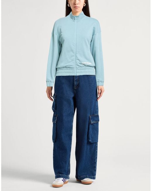 Colmar Blue Sweatshirt Cotton, Polyester