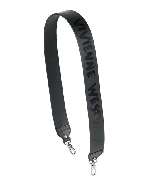 Vivienne Westwood Blue Bag Strap Leather