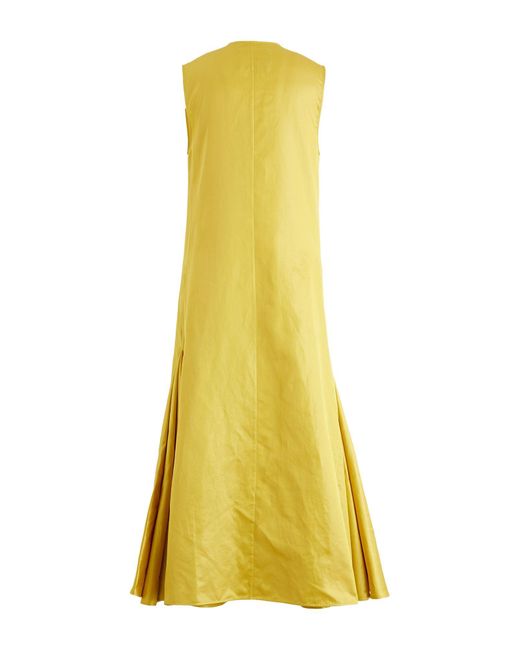 Jil Sander Yellow Maxi Dress