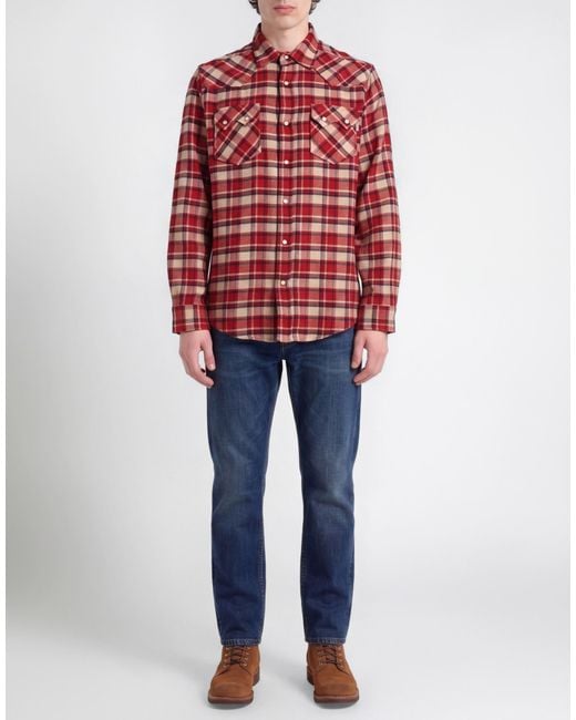 Roy Rogers Red Shirt Cotton for men