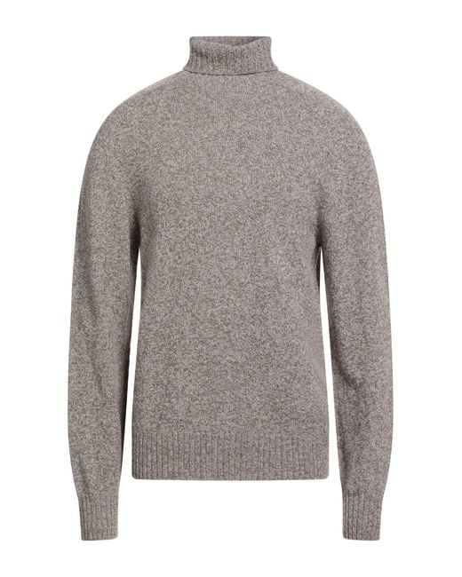 Officine Generale Rollkragenpullover in Gray für Herren
