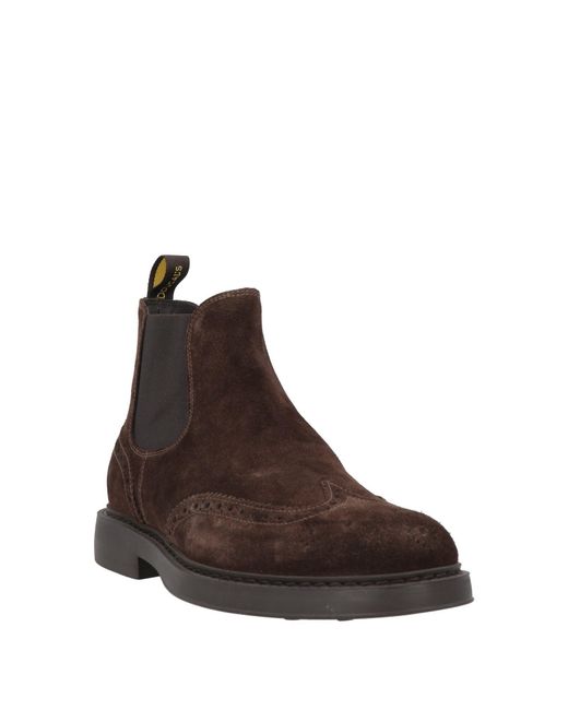 Doucal's Brown Ankle Boots for men