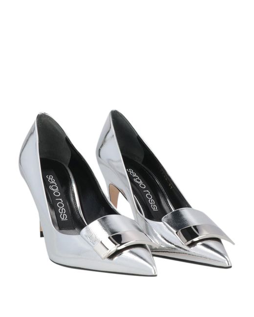 Sergio Rossi White Pumps