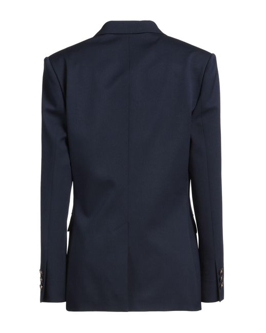 Versace Blue Blazer Virgin Wool, Elastane