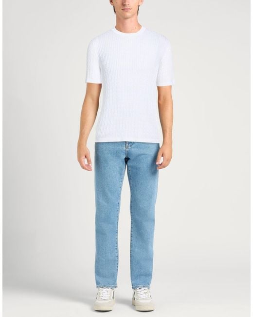 Pullover Alpha Studio de hombre de color White