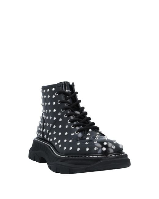 McQueen Black Stiefelette