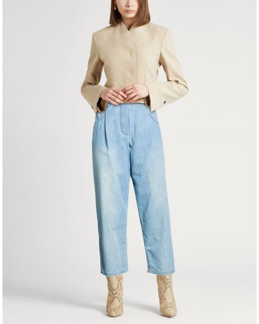 Brunello Cucinelli Blue Jeans Cotton