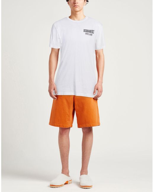 T-shirt di DSquared² in White da Uomo