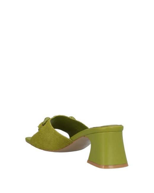 Jeannot Green Sandals