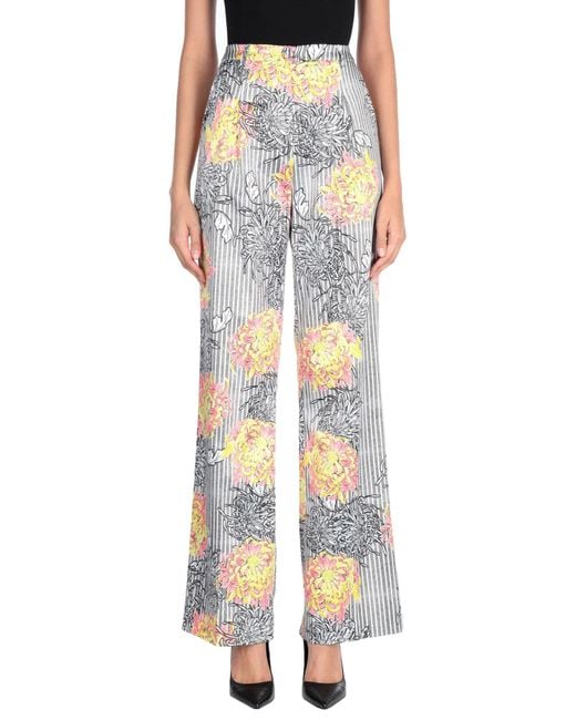 Marc Ellis Gray Pants Polyester, Cotton, Elastane