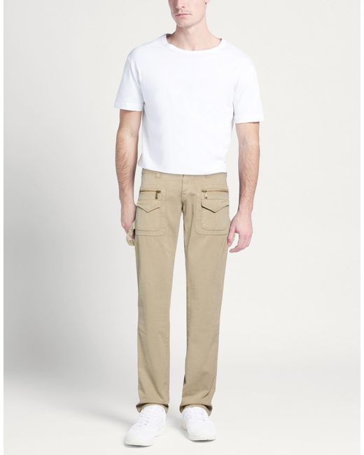 RICHMOND Natural Khaki Jeans Cotton for men