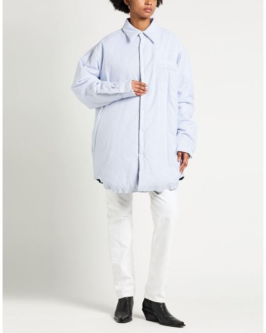 Maison Margiela Blue Light Puffer Cotton