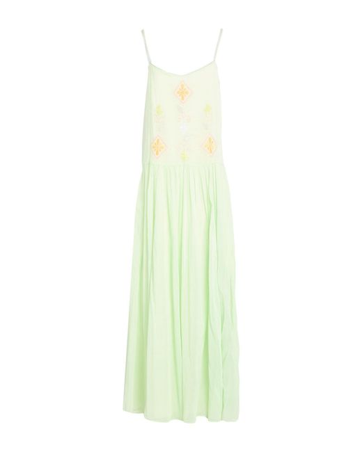 Forte_forte White Maxi Dress Cotton, Silk