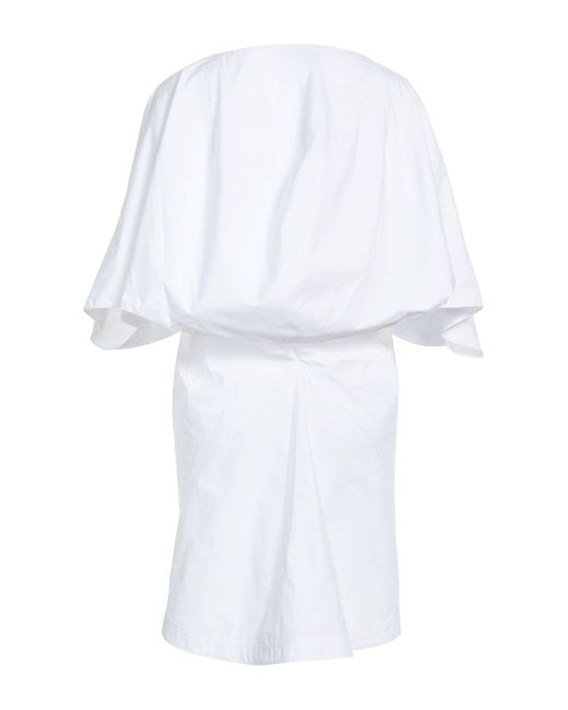 Alaïa White Short Dress