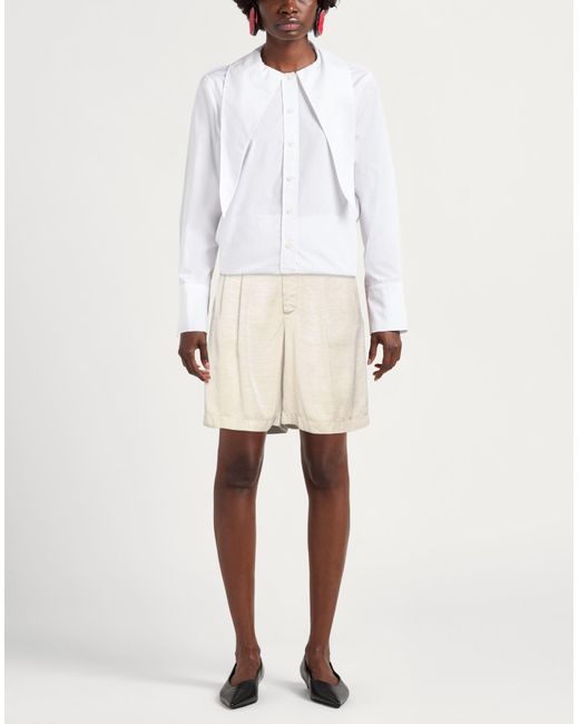 Berwich Natural Shorts & Bermuda Shorts Viscose