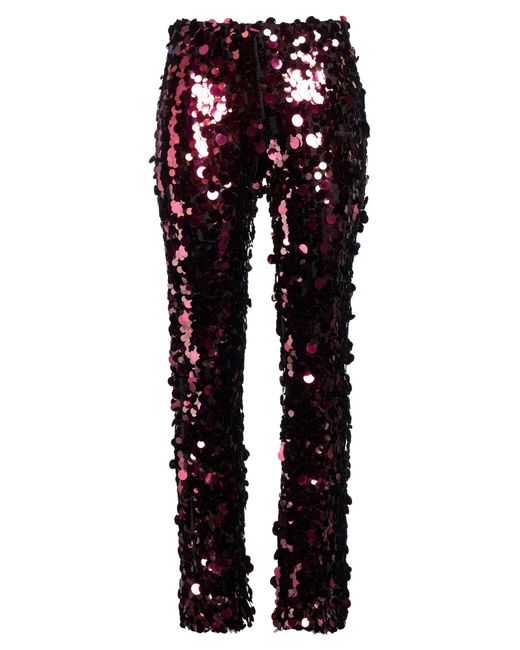 Jucca Blue Garnet Pants Polyester, Elastane
