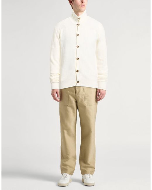 Paolo Pecora White Cardigans for men
