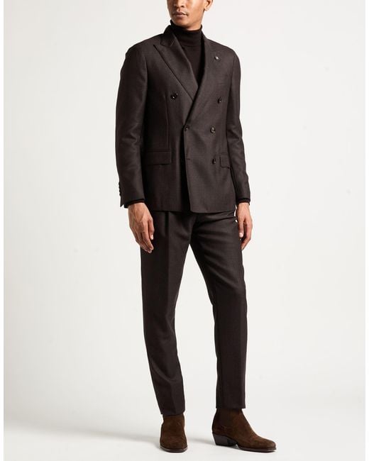 Lardini Black Suit for men
