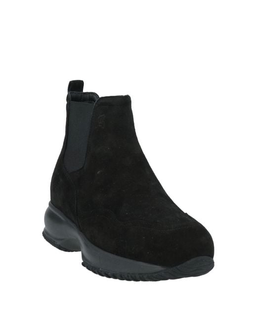 Hogan Black Ankle Boots