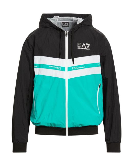 EA7 Blue Jackets for men