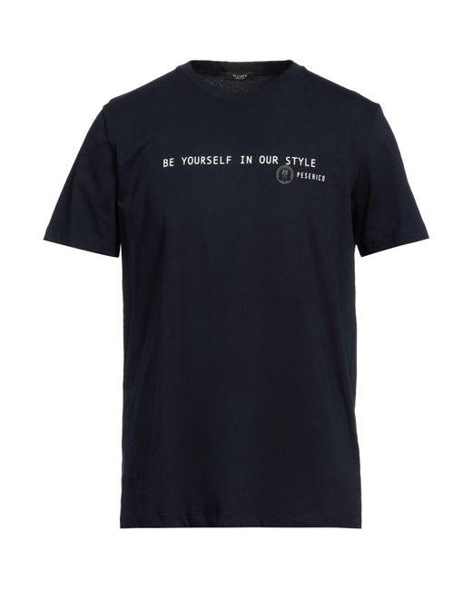 Peserico Black T-shirt for men