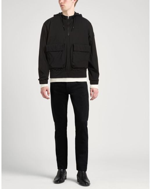 Herno Black Jacket Polyamide, Elastane for men
