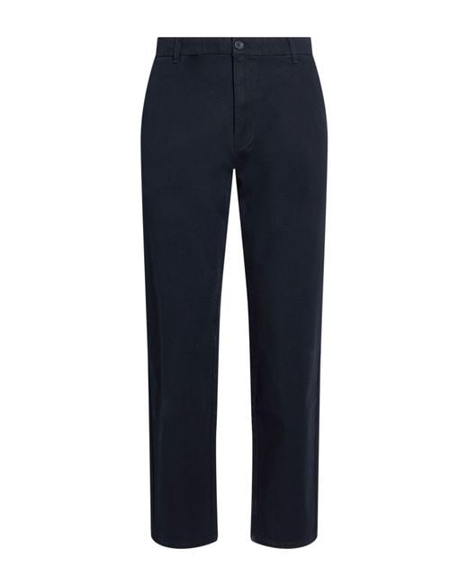 Only & Sons Blue Pants Cotton, Elastane for men