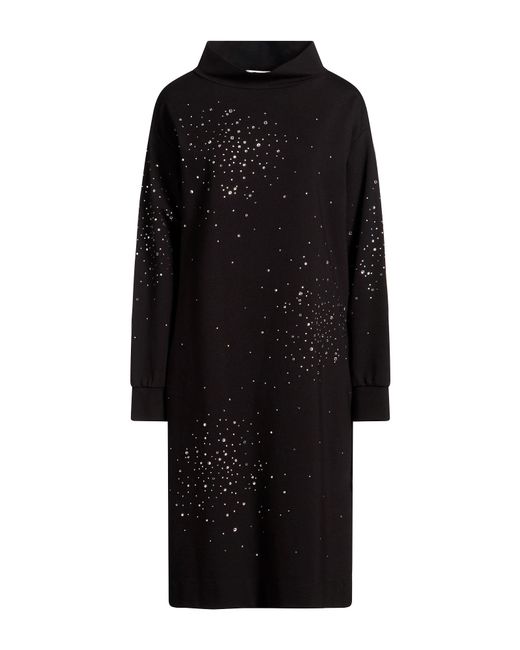 Clips More Black Midi Dress