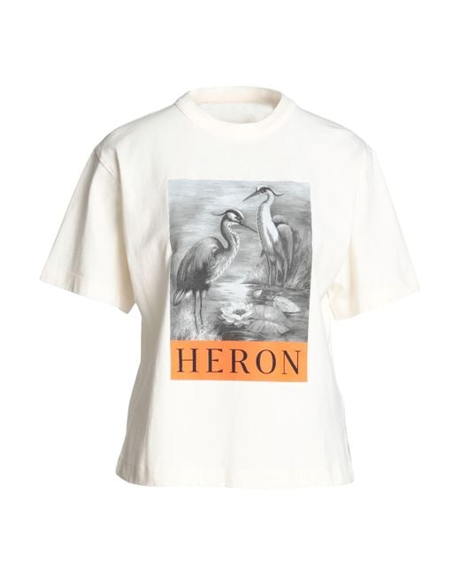 Heron Preston White T-shirts