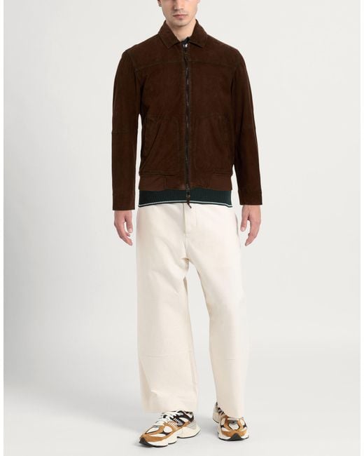S.w.o.r.d 6.6.44 Brown Jacket Leather for men