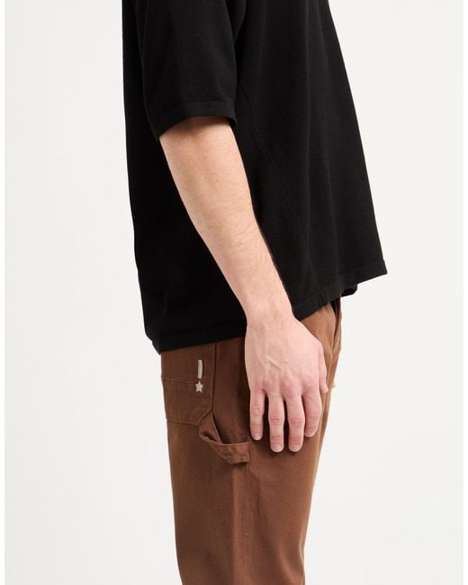 Reign Brown Pants Cotton, Elastane for men