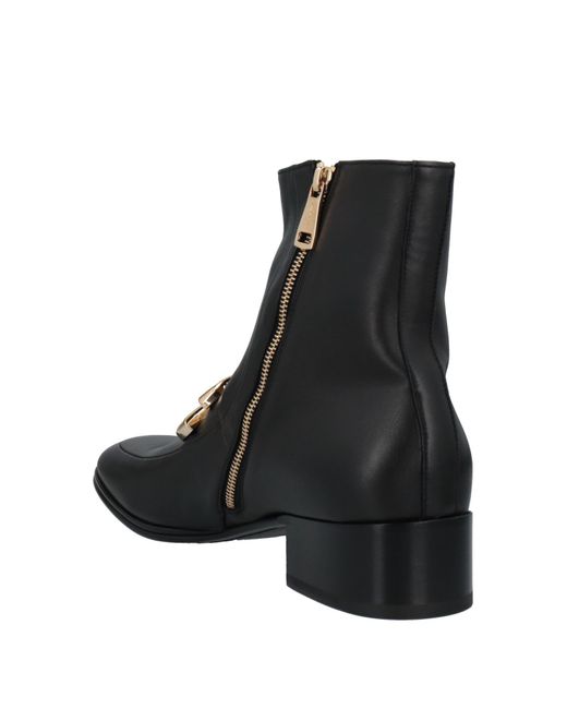 Dolce & Gabbana Black Ankle Boots for men