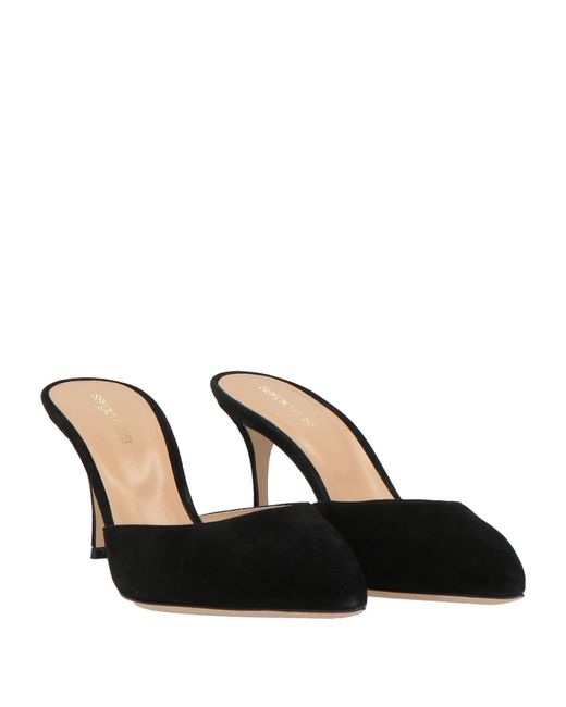 Sergio Rossi Black Mules & Clogs