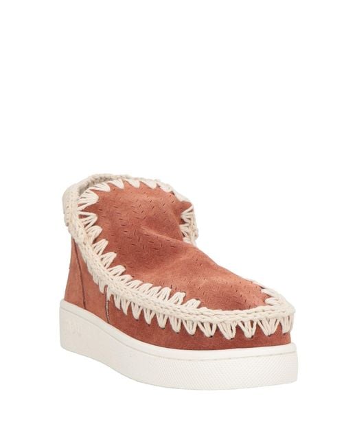 Mou Pink Ankle Boots