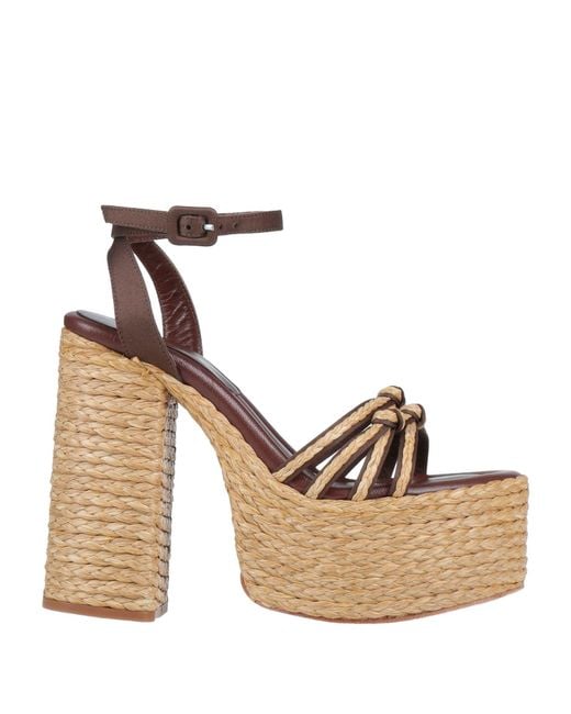 Paloma Barceló Natural Espadrilles