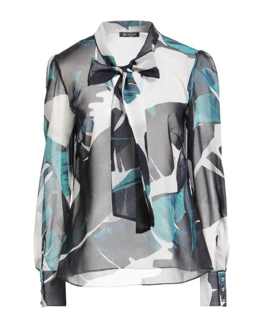 Camilla Blue Top Polyester