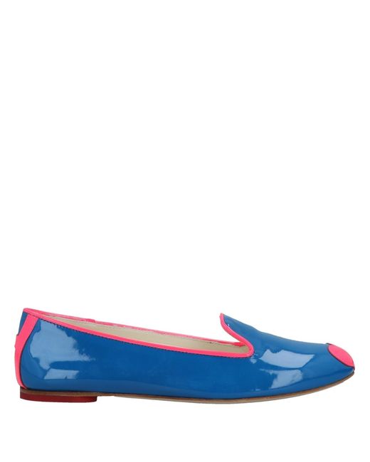 Katie Grand Loves Hogan Blue Loafer